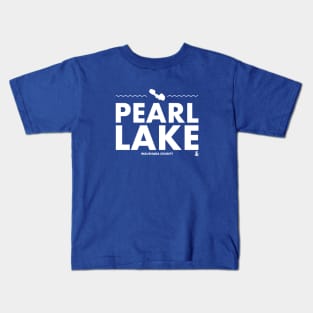 Waushara County, Wisconsin - Pearl Lake Kids T-Shirt